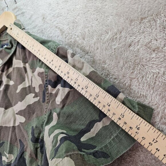 The North Face Camo Button-Down Shirt Sz L Tactical Combat Outdoor Hiking Trail - Picture 6 of 10